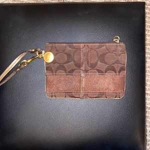 Coach wristlet